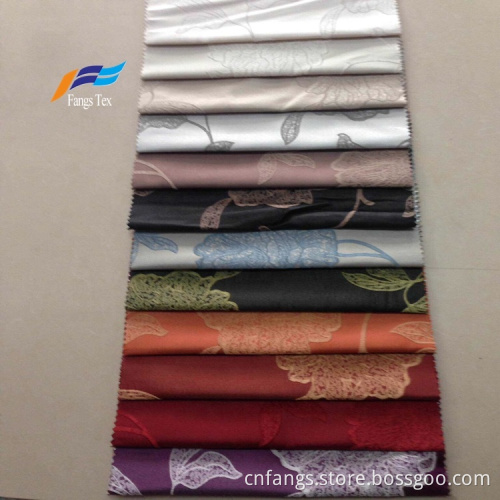 Elegant Home Textile 100% Polyester Jacquard Curtain Fabrics